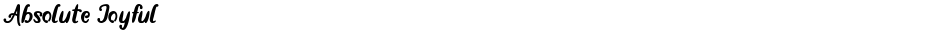 Absolute JoyfulDemo