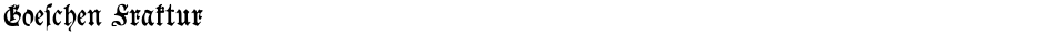 Goeschen FrakturDemo
