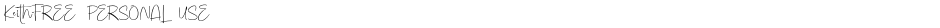 KeithFREE PERSONAL USEDemo