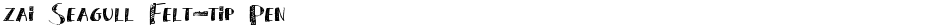 zai Seagull Felt-tip PenDemo