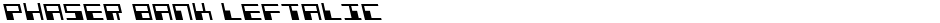 Phaser Bank LeftalicDemo