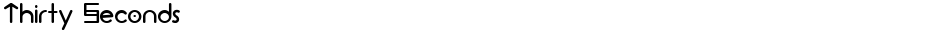 Thirty SecondsDemo