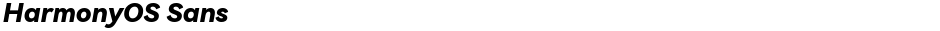 HarmonyOS SansDemo
