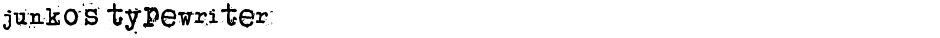 junko's typewriterDemo