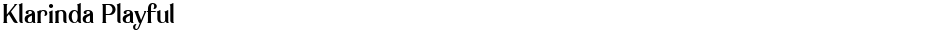 Klarinda PlayfulDemo