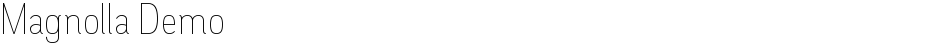 Magnolla DemoDemo