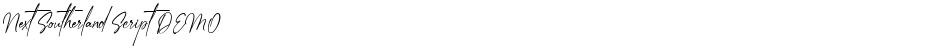 Next Southerland Script DEMODemo