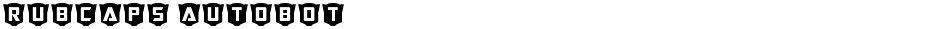 RubCaps AutobotDemo
