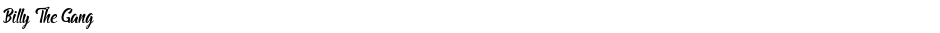 Billy The GangDemo