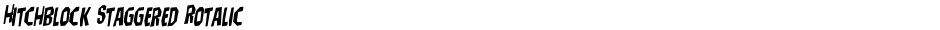 Hitchblock Staggered RotalicDemo