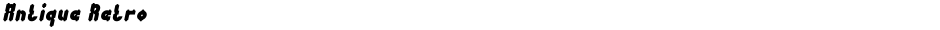 Antique RetroDemo
