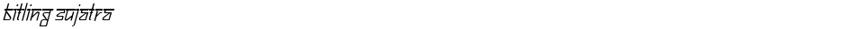 Bitling sujatraDemo