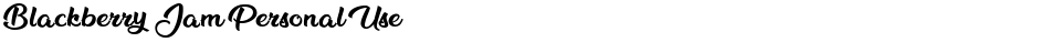 Blackberry Jam Personal UseDemo