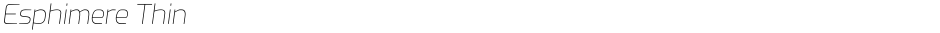 Esphimere ThinDemo