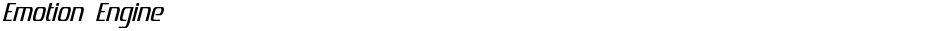 Emotion EngineDemo