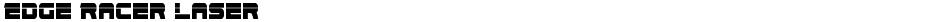 Edge Racer LaserDemo