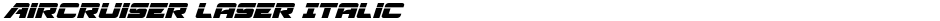 Aircruiser Laser ItalicDemo