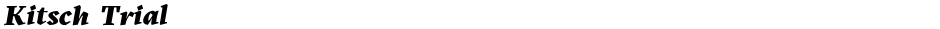 Kitsch TrialDemo