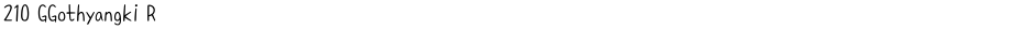 210 GGothyangki RDemo