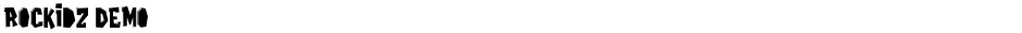 Rockidz DemoDemo