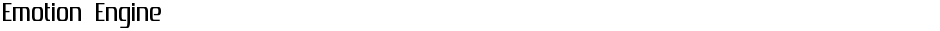 Emotion EngineDemo