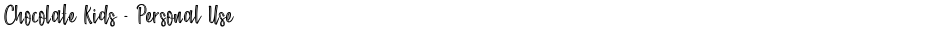 Chocolate Kids - Personal UseDemo