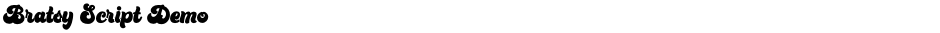Bratsy Script DemoDemo