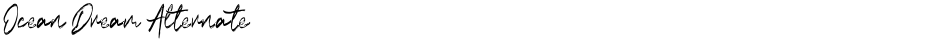 Ocean Dream AlternateDemo