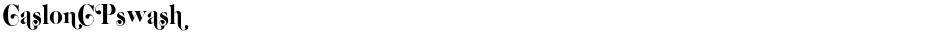CaslonCPswashDemo