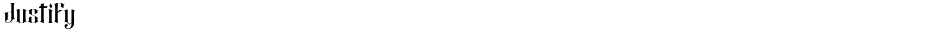 JustifyDemo