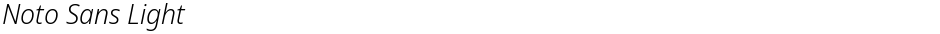 Noto Sans LightDemo