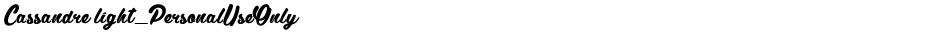 Cassandre light_PersonalUseOnlyDemo