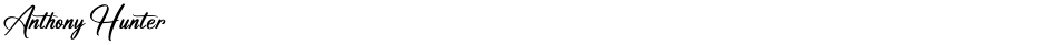 Anthony HunterDemo