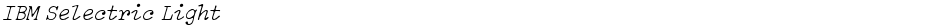 IBM Selectric LightDemo