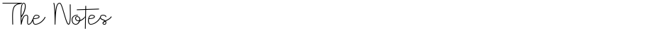 The NotesDemo