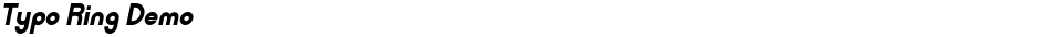Typo Ring DemoDemo