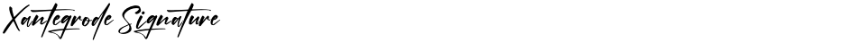 Xantegrode SignatureDemo