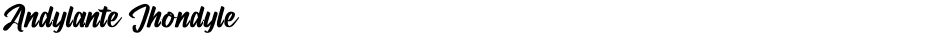 Andylante JhondyleDemo