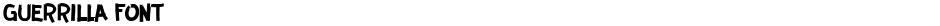 GUERRILLA FONTDemo