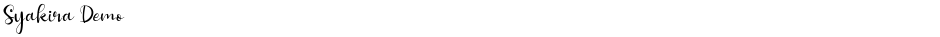 Syakira DemoDemo