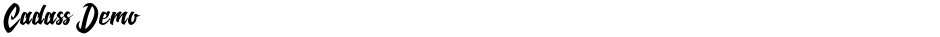 Cadass DemoDemo