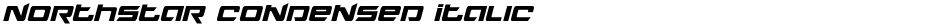 Northstar Condensed ItalicDemo