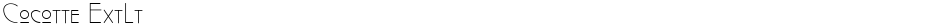 Cocotte ExtLtDemo