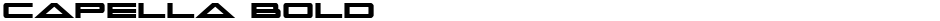 Capella BoldDemo