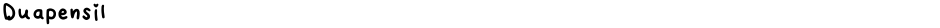 DuapensilDemo