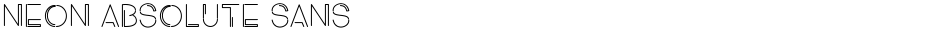 NEON ABSOLUTE SANS 1Demo