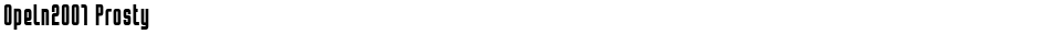 Opeln2001 ProstyDemo