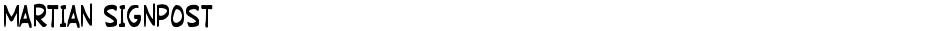 Martian SignpostDemo
