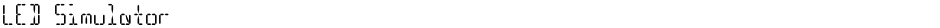 LED SimulatorDemo
