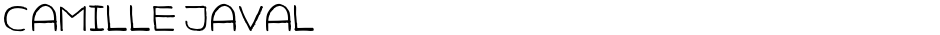 Camille JavalDemo